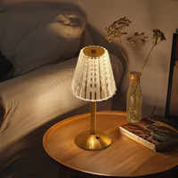 Kristall-Tischlampe | Gold | USB | Aufladbar | LED | 15W | Dimmbar-Luzern Mode