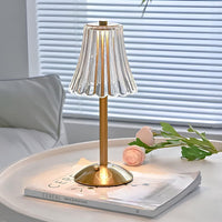 Kristall-Tischlampe | Gold | USB | Aufladbar | LED | 15W | Dimmbar-Luzern Mode