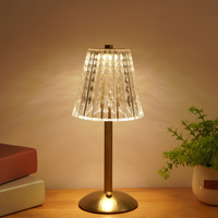 Kristall-Tischlampe | Gold | USB | Aufladbar | LED | 15W | Dimmbar-Luzern Mode