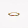 Damenring | Gold | Bunte Steine | Zeitlos | Stilvoll-6-Gold-Luzern Mode