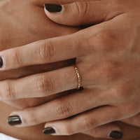 Damenring | Gold | Bunte Steine | Zeitlos | Stilvoll-Luzern Mode