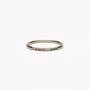 Damenring | Gold | Bunte Steine | Zeitlos | Stilvoll-6-Silber-Luzern Mode