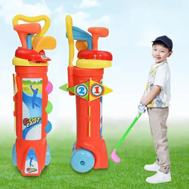 Spielzeug-Golfset | Vielseitig | Lehrreich | Interaktiv | Langlebig | Farbenfroh-Luzern Mode