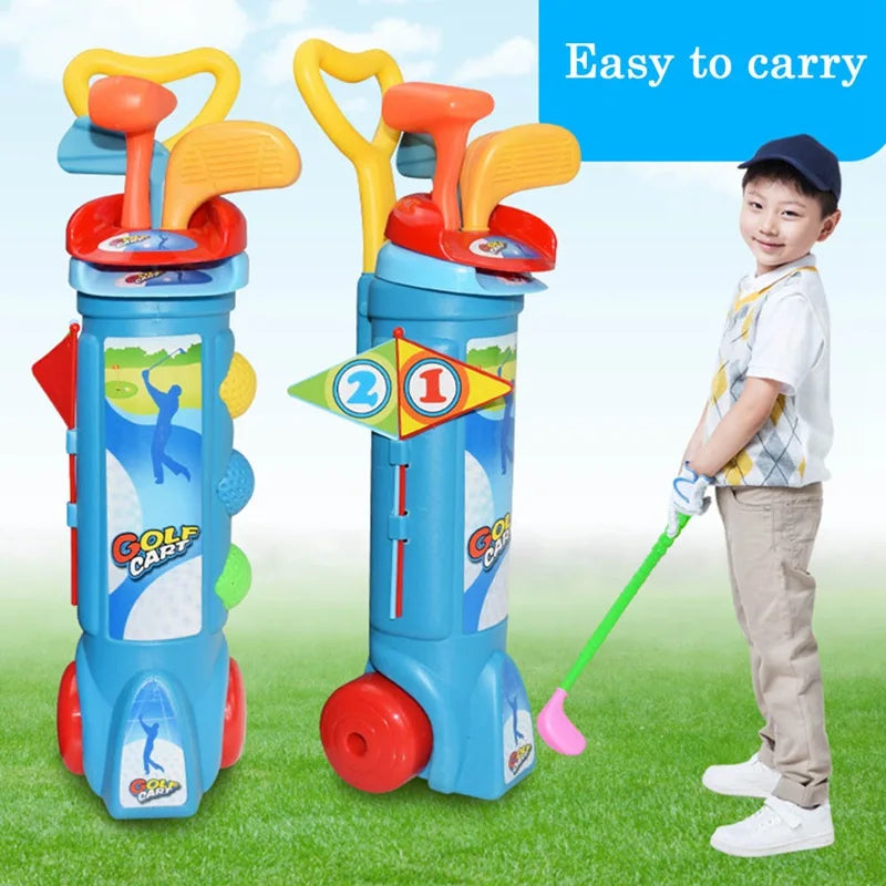Spielzeug-Golfset | Vielseitig | Lehrreich | Interaktiv | Langlebig | Farbenfroh-Luzern Mode