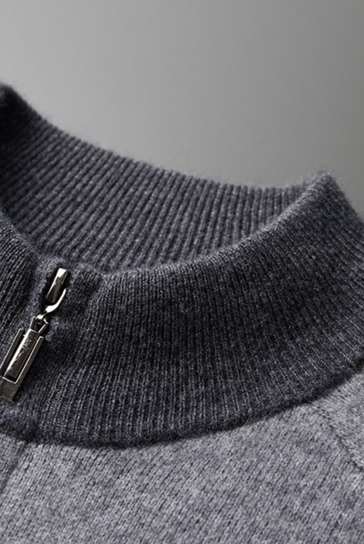 Herren Kaschmir Merinowolle Set | 2-teilig | Handwäsche | Weich | Locker fallend-Luzern Mode