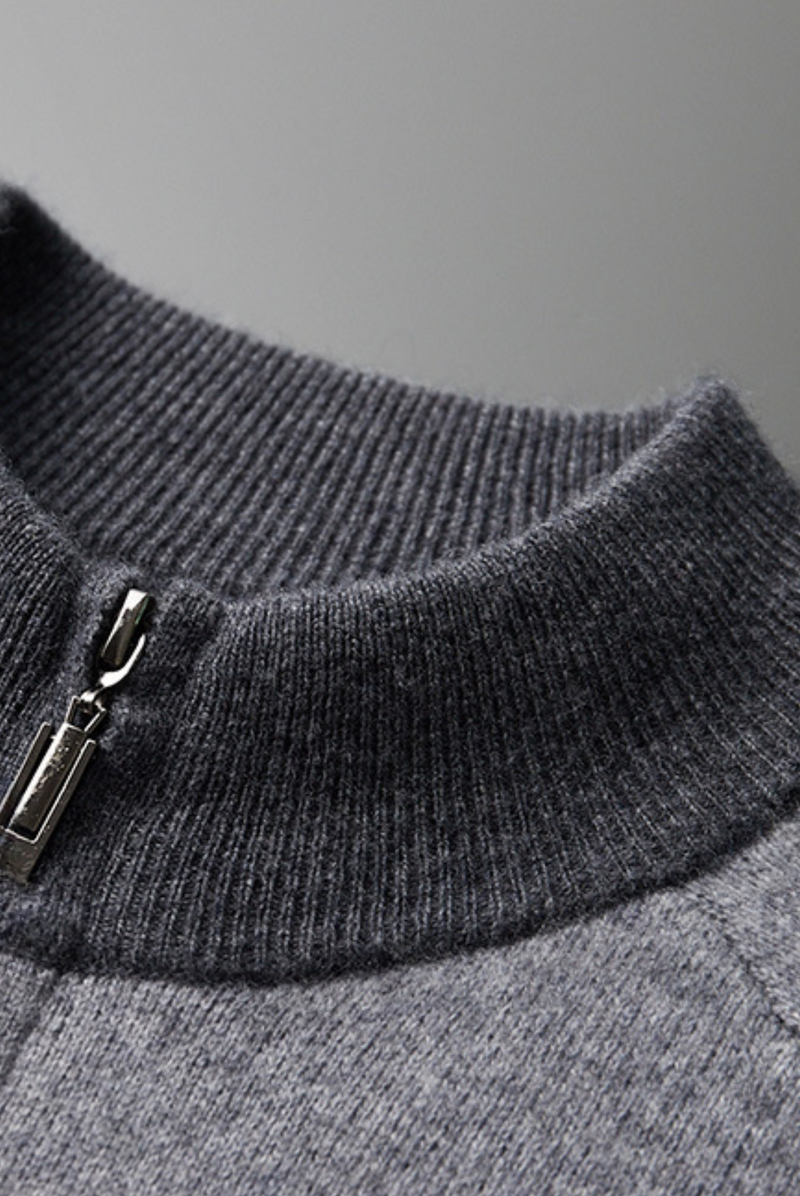Herren Kaschmir Merinowolle Set | 2-teilig | Handwäsche | Weich | Locker fallend-Luzern Mode