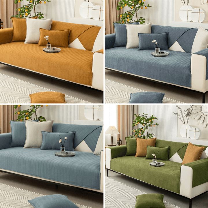 Sofahusse | Antirutsch Komfortabel Vielseitig Waschbar Langlebig Leicht-Luzern Mode