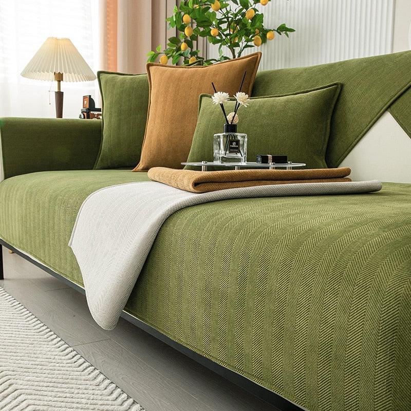 Sofahusse | Antirutsch Komfortabel Vielseitig Waschbar Langlebig Leicht-Luzern Mode