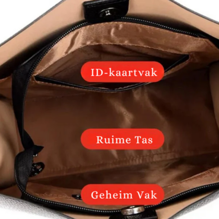 Luxuriöse Damen Lederhandtasche - Elegante Schultertasche-Luzern Mode