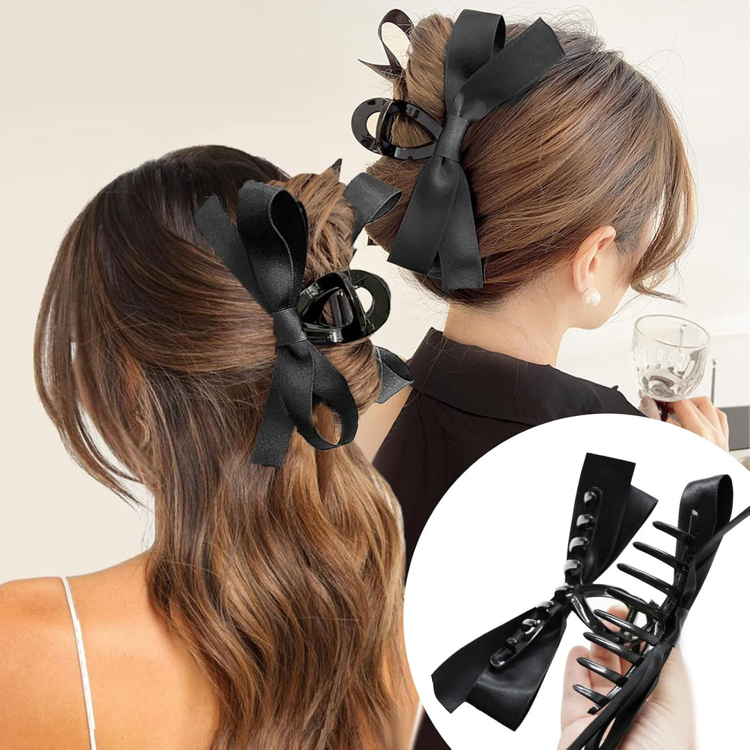Haarspangen Set mit Schleifen für Damen - 4 Stück-Luzern Mode