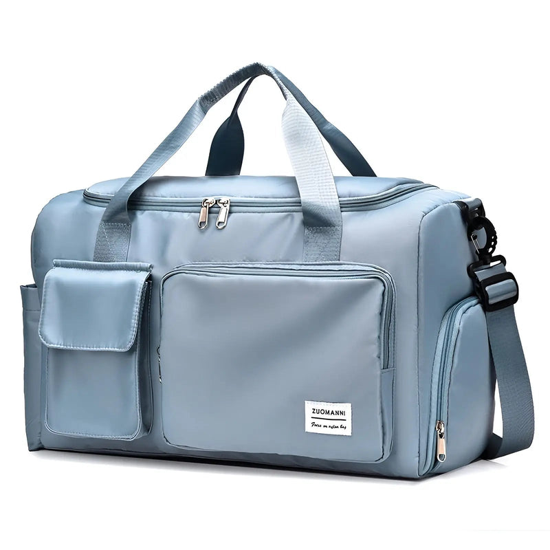 Hochwertige Reisetasche mit großem Stauraum und Fächern-Blau-Luzern Mode