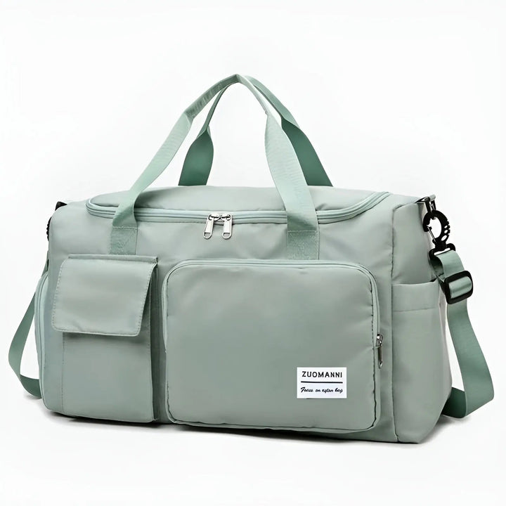 Hochwertige Reisetasche mit großem Stauraum und Fächern-Grün-Luzern Mode