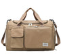 Hochwertige Reisetasche mit großem Stauraum und Fächern-Khaki-Luzern Mode