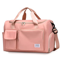 Hochwertige Reisetasche mit großem Stauraum und Fächern-Rosa-Luzern Mode