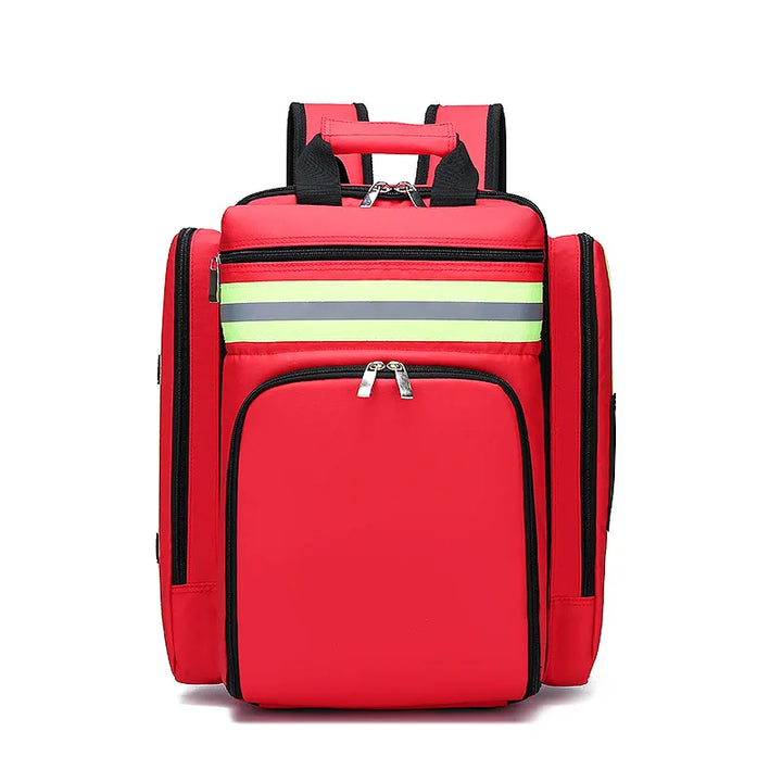 Wasserdichter Rucksack mit reflektierenden Streifen-Rot-Luzern Mode