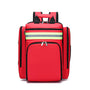 Wasserdichter Rucksack mit reflektierenden Streifen-Rot-Luzern Mode