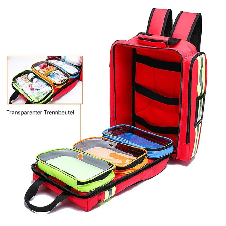 Wasserdichter Rucksack mit reflektierenden Streifen-Luzern Mode