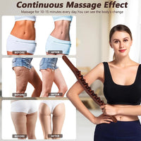 Massage-Stab | Gua Sha | Holz | Wohlbefinden | Entspannend | Langlebig | Vielseitig-Luzern Mode