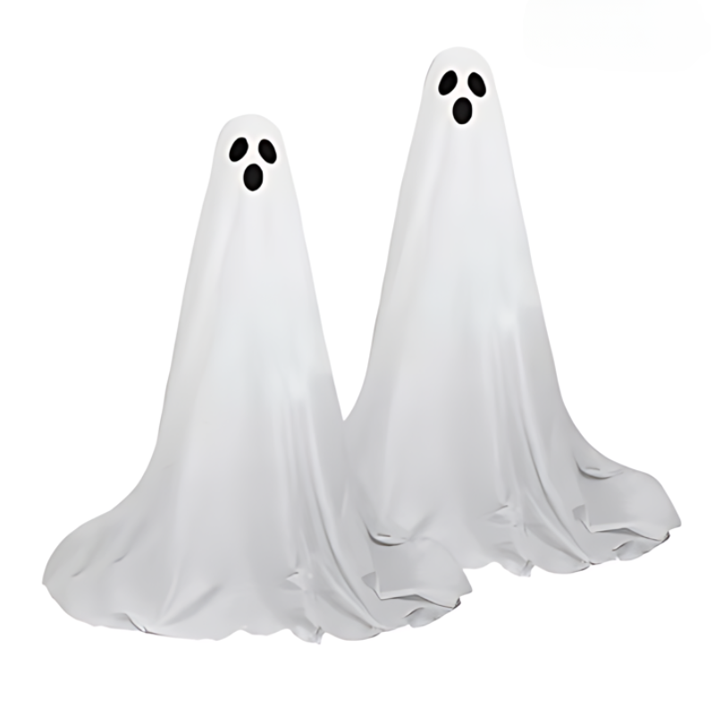 Halloween Spukbeleuchtung | Spannend | Stimmungsvoll | Robust | Wetterfest-2er-Pack-Einzeln ohne Licht-Luzern Mode