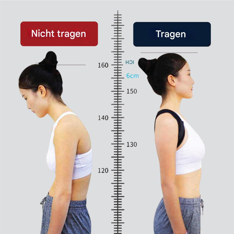 Haltungskorrektur Rückenstütze für Damen und Herren-Luzern Mode