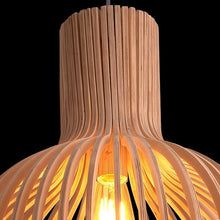 Holz-Hängelampe | Handgefertigt Stilvoll Vielseitig Nachhaltig Atmosphäre-Luzern Mode