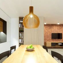 Holz-Hängelampe | Handgefertigt Stilvoll Vielseitig Nachhaltig Atmosphäre-Luzern Mode