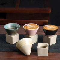 Japanische Teetasse | Handgefertigt Stilvoll Langlebig Keramik Vielseitig-Luzern Mode