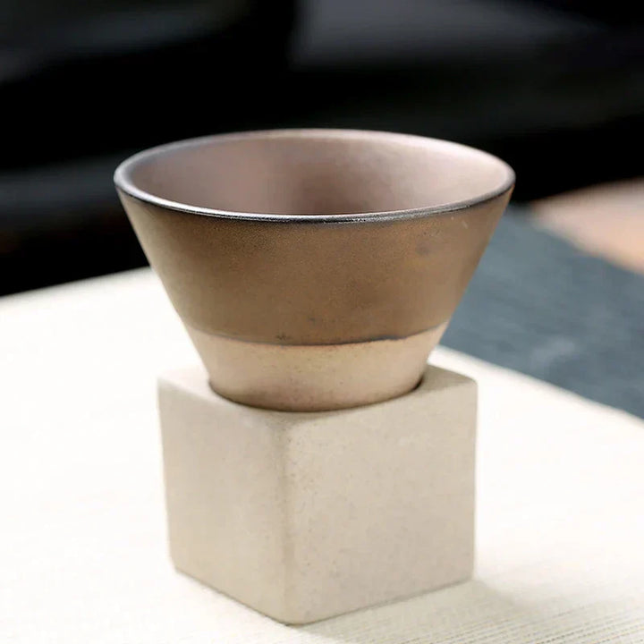 Japanische Teetasse | Handgefertigt Stilvoll Langlebig Keramik Vielseitig-10-Luzern Mode