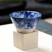 Japanische Teetasse | Handgefertigt Stilvoll Langlebig Keramik Vielseitig-7-Luzern Mode