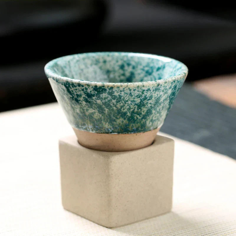 Japanische Teetasse | Handgefertigt Stilvoll Langlebig Keramik Vielseitig-8-Luzern Mode