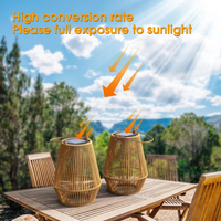 Solar-Gartenlampe | Einzigartig Handgefertigt Wasserfest Atmosphärisch Langlebig-Luzern Mode