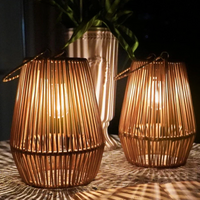 Solar-Gartenlampe | Einzigartig Handgefertigt Wasserfest Atmosphärisch Langlebig-Luzern Mode