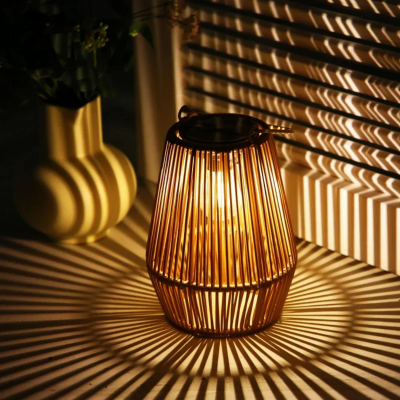 Solar-Gartenlampe | Einzigartig Handgefertigt Wasserfest Atmosphärisch Langlebig-Luzern Mode