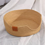 Katzenbett | Handgefertigt | Bequem | Waschbarer Bezug | Stilvoll-Korb-S-Luzern Mode