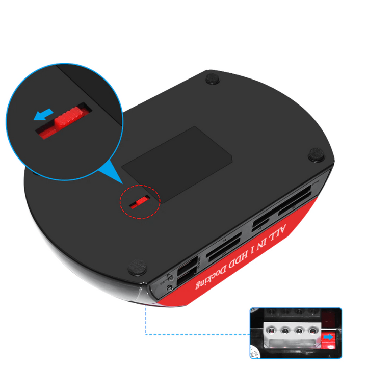 Harde Schijf Docking Station| USB | Vielseitig | Plug & Play | Kompakt-Luzern Mode