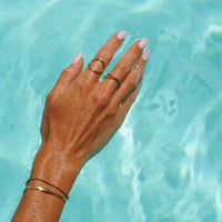 Damenring | 2-teilige Set | Harmonie | Gold | Silber | Stilvoll-Luzern Mode