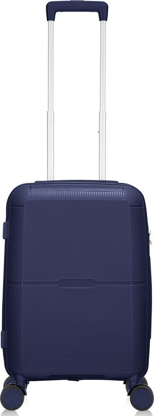 Handgepäckkoffer | Hartschale | TSA-Zahlenschloss | Robust | Leicht-Dunkelblau-Luzern Mode
