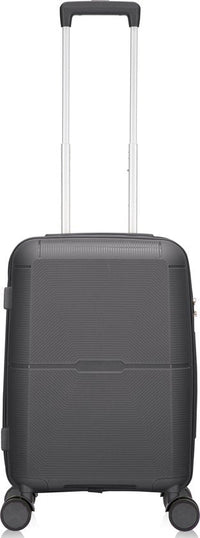 Handgepäckkoffer | Hartschale | TSA-Zahlenschloss | Robust | Leicht-Grau-Luzern Mode