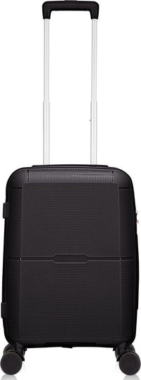 Handgepäckkoffer | Hartschale | TSA-Zahlenschloss | Robust | Leicht-Schwarz-Luzern Mode