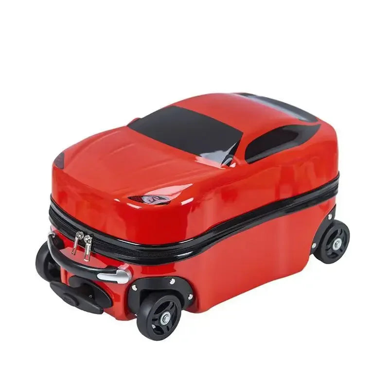 Kinderkoffer | Auto-Design | 3D | 4 Spinnerrollen | Hartschale-Luzern Mode