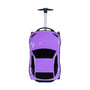 Kinderkoffer | Auto-Design | 3D | 4 Spinnerrollen | Hartschale-Lila-Luzern Mode