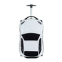 Kinderkoffer | Auto-Design | 3D | 4 Spinnerrollen | Hartschale-Weiß-Luzern Mode