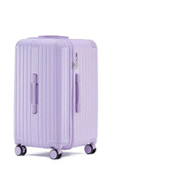 Hartschalen-Koffer | Erweiterbar | Anti-RFID | TSA-Schloss | 4 Rollen-Lila-M (70 L)-Luzern Mode