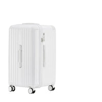 Hartschalen-Koffer | Erweiterbar | Anti-RFID | TSA-Schloss | 4 Rollen-Weiß-S (39 L)-Luzern Mode