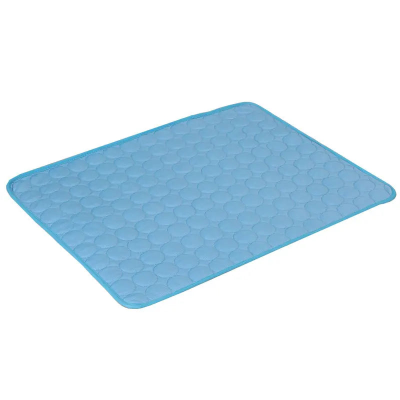 Haustier Kühlmatte | Vielseitig | Katze | Hund | Bequem | Kühlend | Nachhaltig-Blau-XS 40x30cm-Luzern Mode