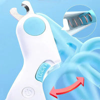 Haustier Nagelknipser | LED | Sicher | Anti-Stress | Schmerzlos | Ergonomisch-Luzern Mode