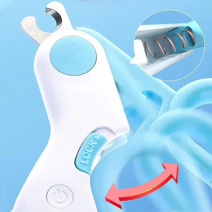 Haustier Nagelknipser | LED | Sicher | Anti-Stress | Schmerzlos | Ergonomisch-Luzern Mode
