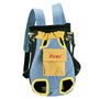Haustier Tragetuch | Baumwolle Atmungsaktiv Komfortabel Ergonomisch Mesh-M (2.5kg - 3.5kg)-Blau und Gelb-Luzern Mode