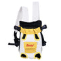 Haustier Tragetuch | Baumwolle Atmungsaktiv Komfortabel Ergonomisch Mesh-M (2.5kg - 3.5kg)-Gelb und Weiß-Luzern Mode