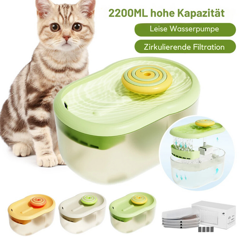 Haustier Trinkbrunnen | Pumpe Filter Frisch Hygienisch Langlebig Pflegend-Weiß-Luzern Mode